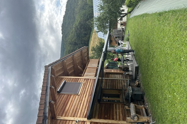 Installation de 2 stores bannes motorisés (Store de terrasse) sur Thônes - 74230 Haute Savoie